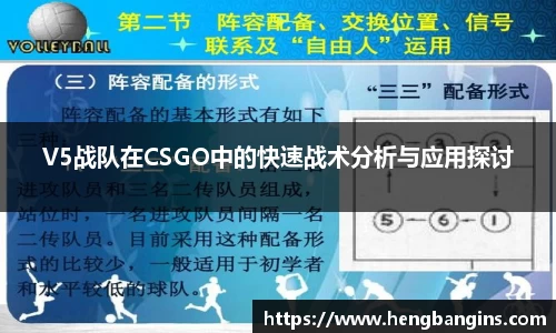 V5战队在CSGO中的快速战术分析与应用探讨
